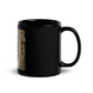 Anxous Black Glossy Mug