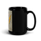 Anxius Black Glossy Mug